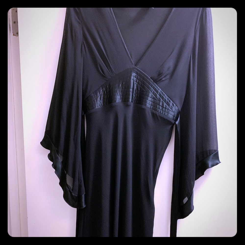 Black elegant evening gown